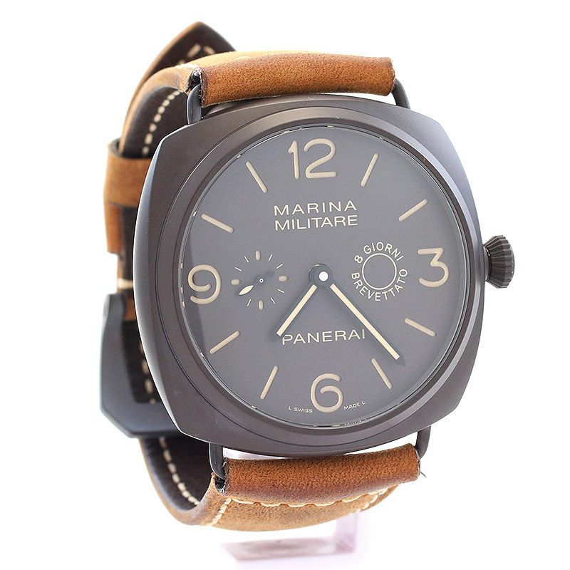 【中古】OFFICINE PANERAI RADIOMIR COMPOSITE MARINA MILITARE 8 GIORNI オフィチーネ・パネライ ラジオミール コンポジット マリーナ ミリターレ 8デイズ PAM00339
