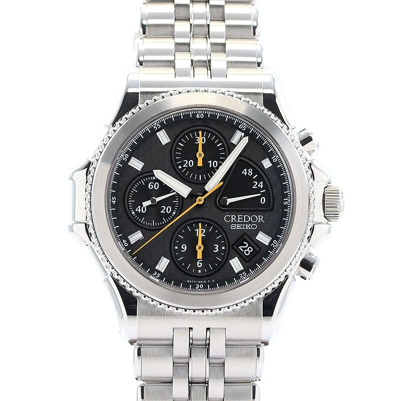【中古】SEIKO PACIFIQUE CHRONOGRAPH セイコー クレドール パシフィーク クロノグラフ GCBK997 (6S77-0A10)