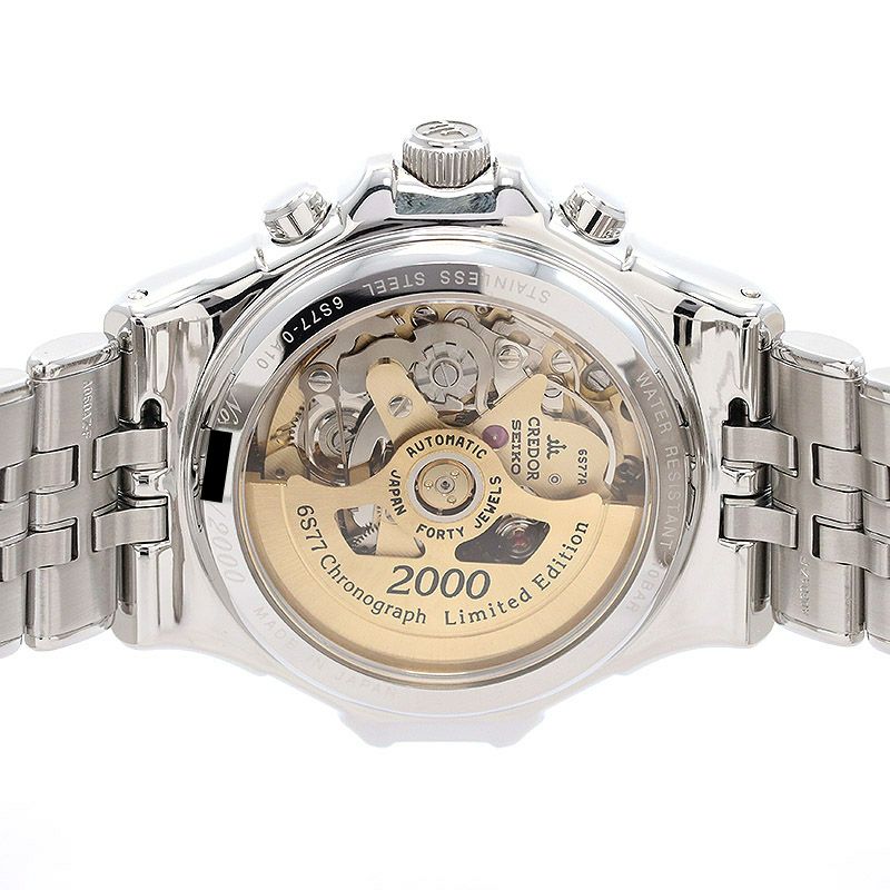 【中古】SEIKO PACIFIQUE CHRONOGRAPH セイコー クレドール パシフィーク クロノグラフ GCBK997 (6S77-0A10)