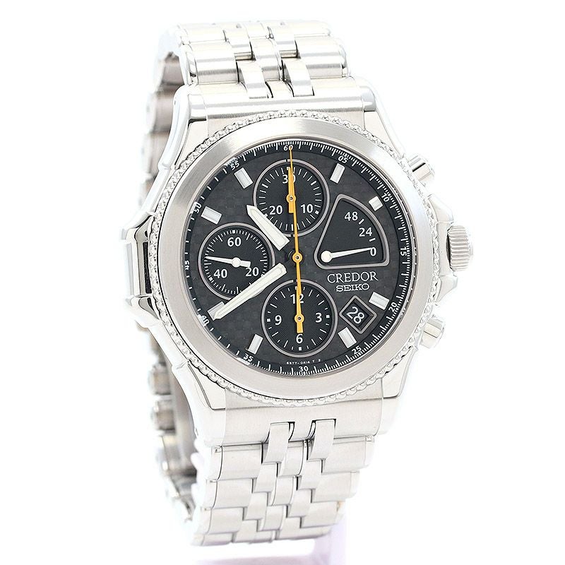 【中古】SEIKO PACIFIQUE CHRONOGRAPH セイコー クレドール パシフィーク クロノグラフ GCBK997 (6S77-0A10)