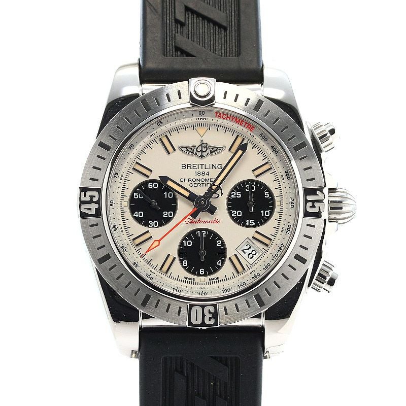 【中古】BREITLING CHRONOMAT 41 AIRBORNE ブライトリング クロノマット 41 エアボーン AB01442J/G787/112S (A004G87DPR)