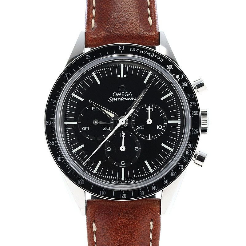 【中古】OMEGA SPEED MASTER MOON WATCH FIRST OMEGA IN SPACE オメガ スピードマスター 記念モデル ファースト オメガ イン スペース 39.7MM 311.32.40.30.01.001