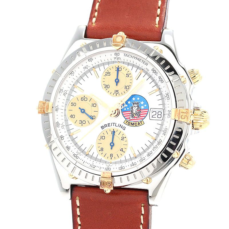 【中古】BREITLING CHRONOMAT TOMCAT LIMITED EDITION ブライトリング クロノマット トムキャット リミテッド B13050/A321 (B13050.1)