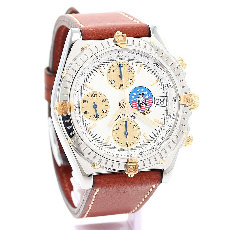 【中古】BREITLING CHRONOMAT TOMCAT LIMITED EDITION ブライトリング クロノマット トムキャット リミテッド B13050/A321 (B13050.1)