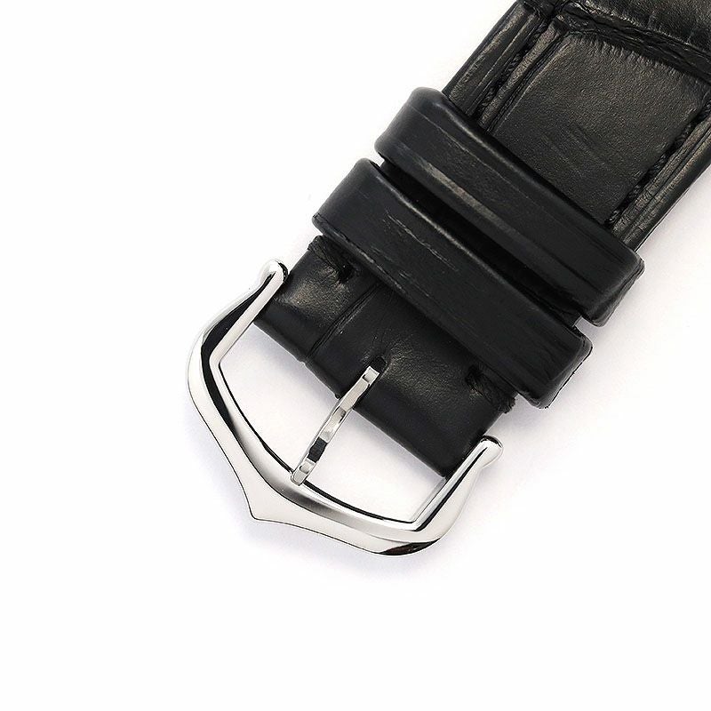 【中古】CARTIER SANTOS-DUMONT LARGE MODEL BLACK LACQUER カルティエ サントス-デュモン LM ブラックラッカー WSSA0046 (4298)