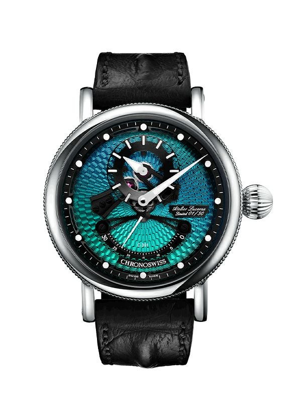 CHRONOSWISS OPEN GEAR RESEC PARAIBA クロノスイス オープンギア レ・セック パライバ CH-6923-TUBK