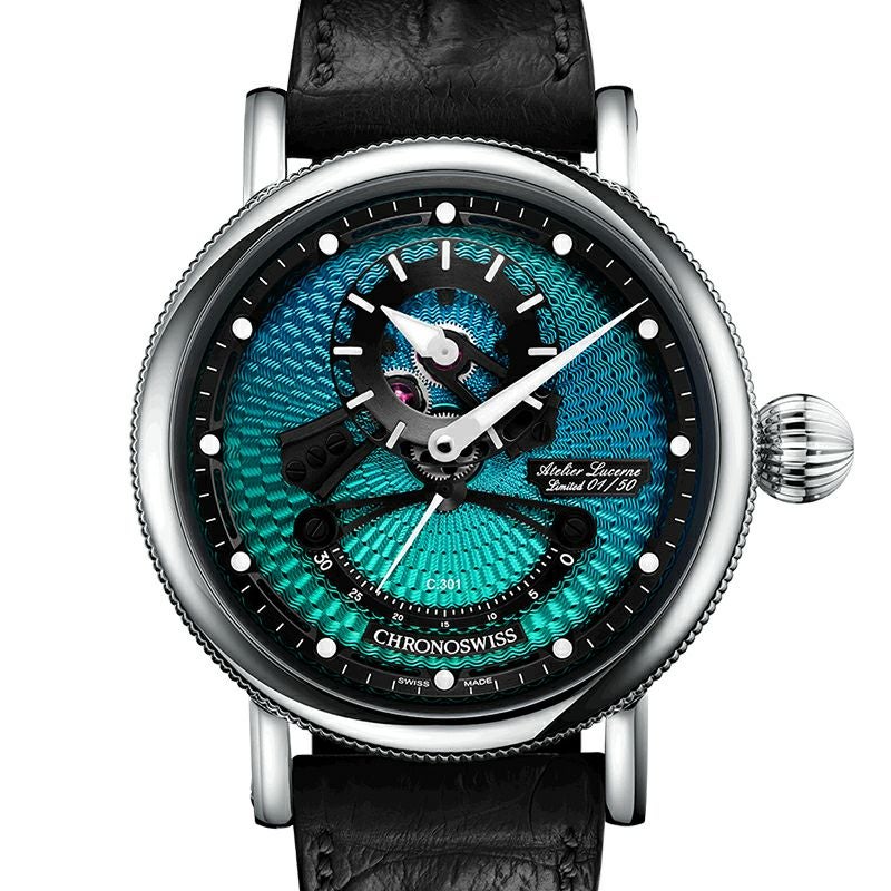 CHRONOSWISS OPEN GEAR RESEC PARAIBA クロノスイス オープンギア レ・セック パライバ CH-6923-TUBK