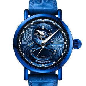 CHRONOSWISS OPEN GEAR RESEC ELECTRIC BLUE クロノスイス オープンギア レ・セック エレクトリックブルー CH-6926-BLSI