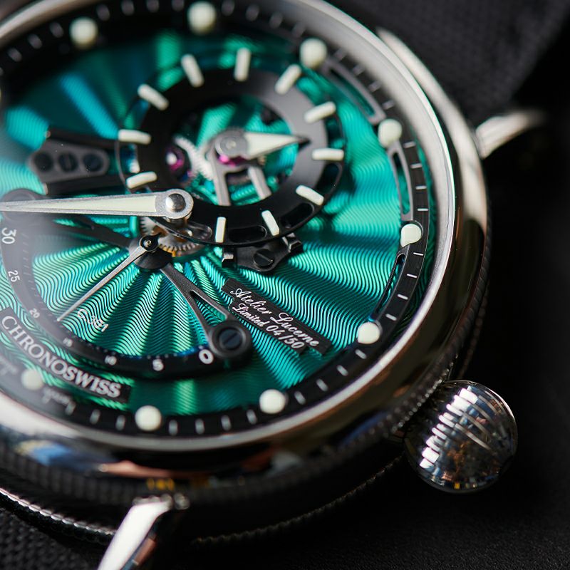 CHRONOSWISS OPEN GEAR RESEC CHAMELEON クロノスイス オープンギア レ・セック カメレオン CH-6923-PABK