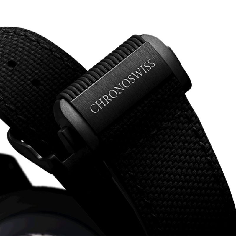 CHRONOSWISS OPEN GEAR RESEC BLUE ON BLACK クロノスイス オープンギア レ・セック ブルー・オン・ブラック CH-6925M-EBBK