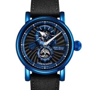 CHRONOSWISS FLYING REGULATOR OPEN GEAR BLUE SPARK クロノスイス フライングレギュレーター オープンギア ブルースパーク CH-8756.1-BKBL