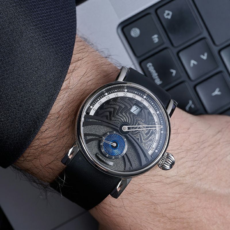 CHRONOSWISS DELPHIS VENTURE クロノスイス デルフィス ベンチャー CH-1423.1-BKBL
