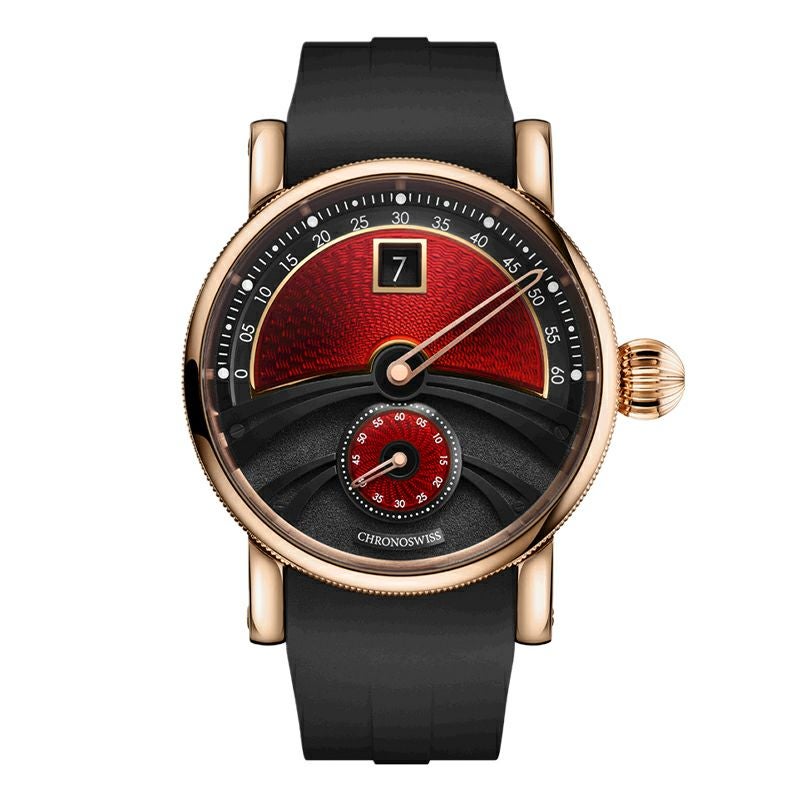 CHRONOSWISS DELPHIS DRACULA クロノスイス デルフィス ドラキュラ CH-1421.1E-BKRE
