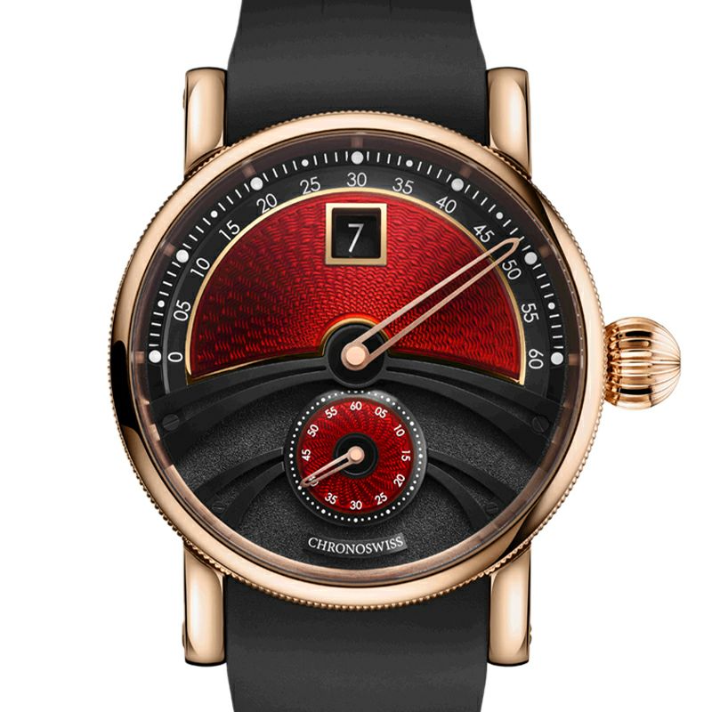 CHRONOSWISS DELPHIS DRACULA クロノスイス デルフィス ドラキュラ CH-1421.1E-BKRE