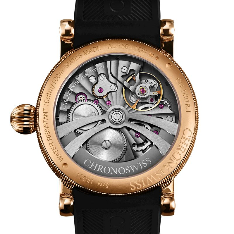 CHRONOSWISS DELPHIS DRACULA クロノスイス デルフィス ドラキュラ CH-1421.1E-BKRE