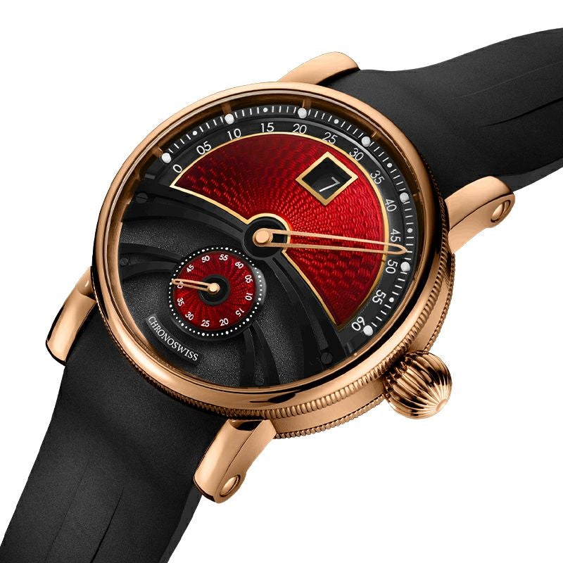 CHRONOSWISS DELPHIS DRACULA クロノスイス デルフィス ドラキュラ CH-1421.1E-BKRE