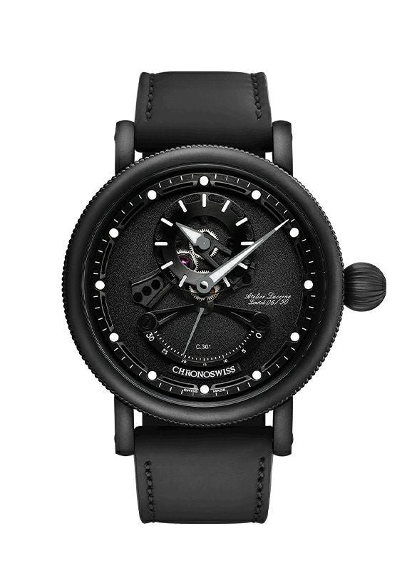 CHRONOSWISS OPEN GEAR RESEC BLACK ICE クロノスイス オープンギア レ・セック ブラックアイス CH-6925M-BKBK
