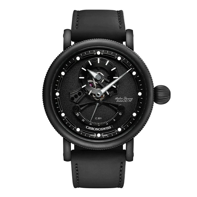 CHRONOSWISS OPEN GEAR RESEC BLACK ICE クロノスイス オープンギア レ・セック ブラックアイス CH-6925M-BKBK