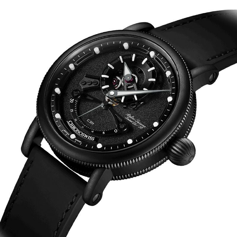 CHRONOSWISS OPEN GEAR RESEC BLACK ICE クロノスイス オープンギア レ・セック ブラックアイス CH-6925M-BKBK