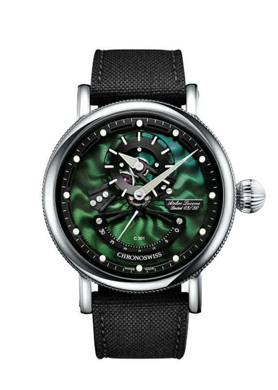 CHRONOSWISS OPEN GEAR RESEC JUNGLE クロノスイス オープンギア レ・セック ジャングル CH-6923-DGRBK