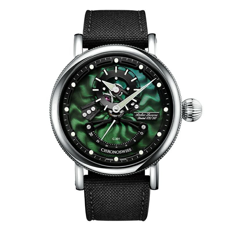 CHRONOSWISS OPEN GEAR RESEC JUNGLE クロノスイス オープンギア レ・セック ジャングル CH-6923-DGRBK