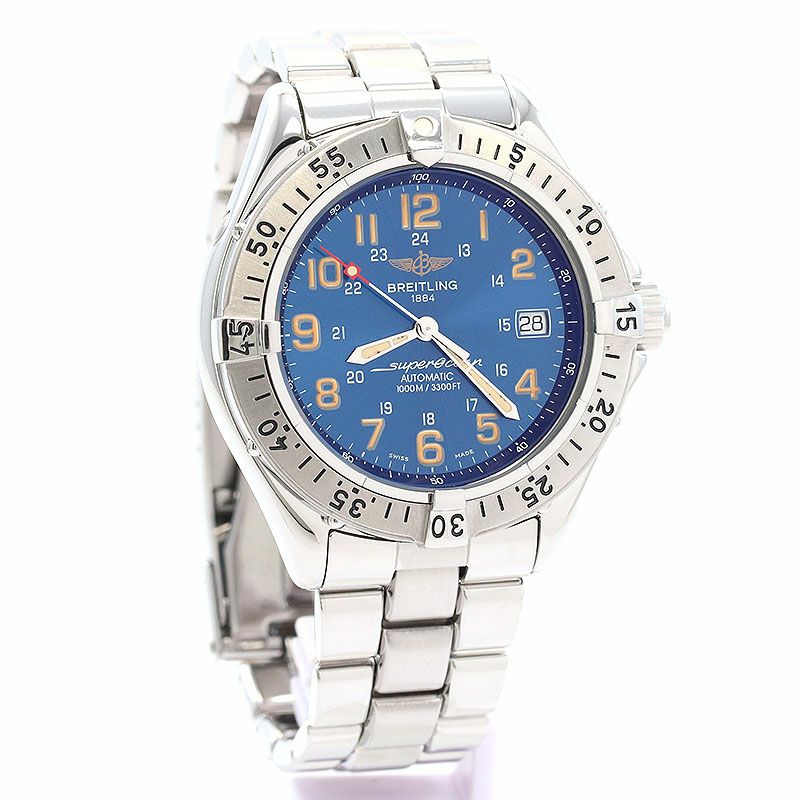 【中古】BREITLING SUPEROCEAN ブライトリング スーパーオーシャン A17040-861A