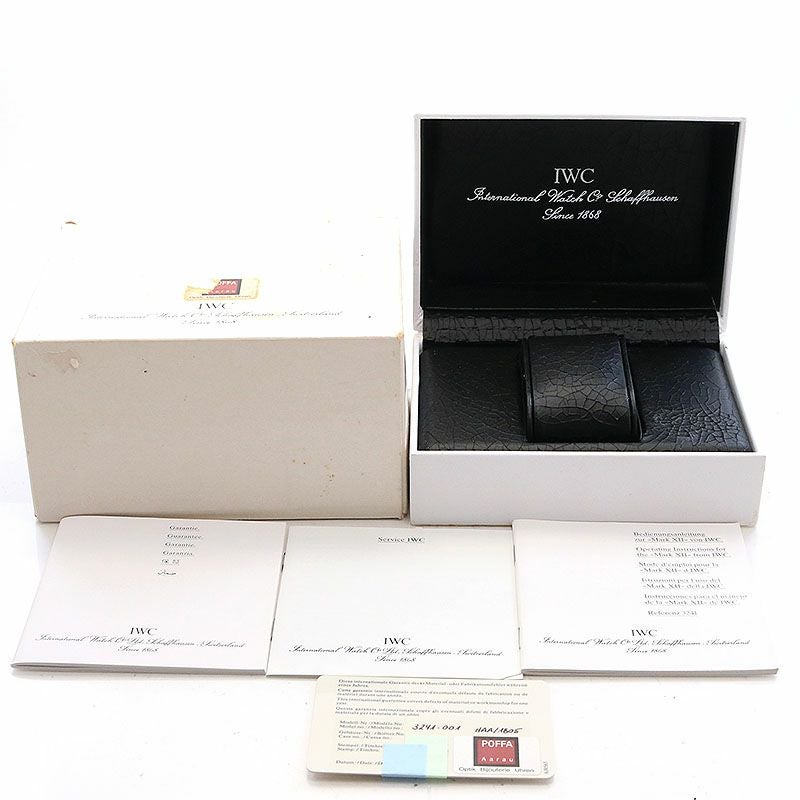 【中古】IWC PILOT'S WATCH MARK XII アイ・ダブリュー・シー パイロット・ウォッチ・マークXII IW324101(3241-001)