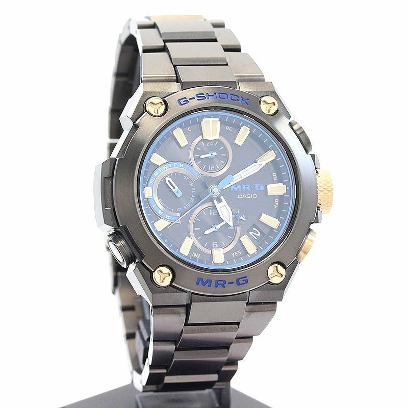 【中古】CASIO G-SHOCK MRG-B1000 SERIES KACHIIRO カシオ Gショック MRG-B1000シリーズ 勝色 MRG-B1000BA-1AJR