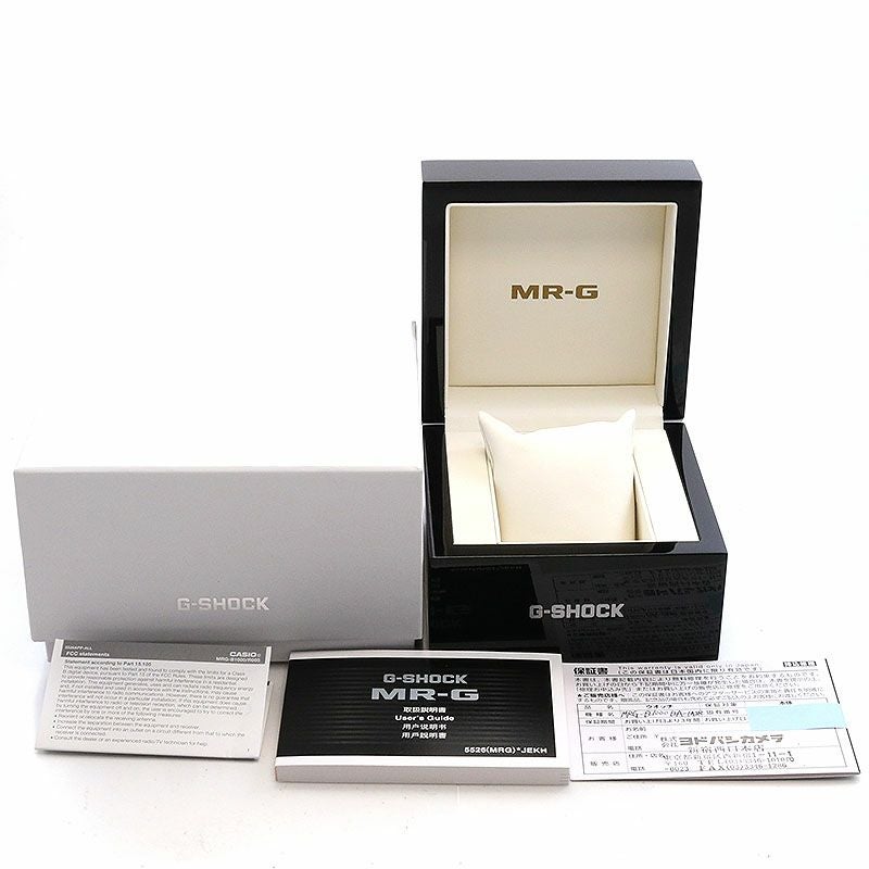 【中古】CASIO G-SHOCK MRG-B1000 SERIES KACHIIRO カシオ Gショック MRG-B1000シリーズ 勝色 MRG-B1000BA-1AJR