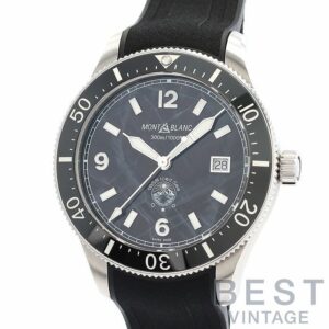 【中古】MONTBLANC MONTBLANC ICED SEA AUTOMATIC DATE / 1858 ICED SEA モンブラン モンブラン アイスシー オートマティック デイト / 1858 アイスシー MB129372