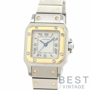 【中古】CARTIER SANTOS CARREE / SANTOS GALBEE SMALL MODEL カルティエ サントス カレ SM / サントス ガルベ SM 82036283 (1170902)
