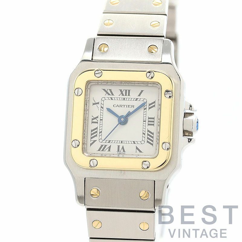 【中古】CARTIER SANTOS CARREE / SANTOS GALBEE SMALL MODEL カルティエ サントス カレ SM / サントス ガルベ SM 82036283 (1170902)