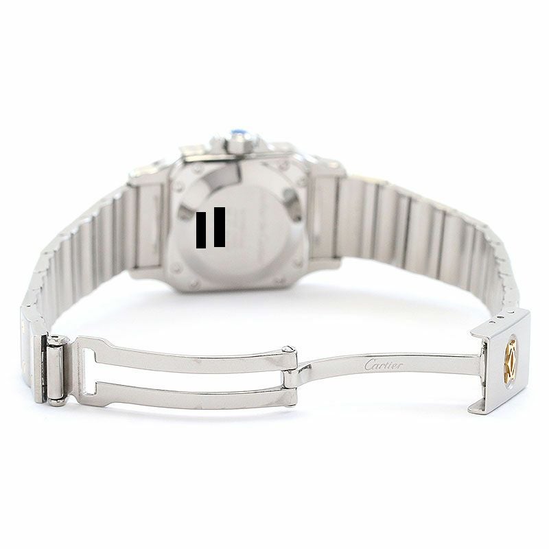 【中古】CARTIER SANTOS CARREE / SANTOS GALBEE SMALL MODEL カルティエ サントス カレ SM / サントス ガルベ SM 82036283 (1170902)