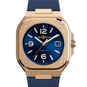 Bell & Ross BR-05 BLUE GOLD ベル&ロス BR-05 ブルー ゴールド BR05A-BLU-PG/SRB