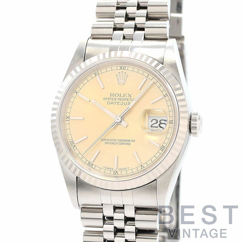 【中古】ROLEX OYSTER PERPETUAL DATEJUST 36 ロレックス オイスターパーペチュアル デイトジャスト 36 16234
