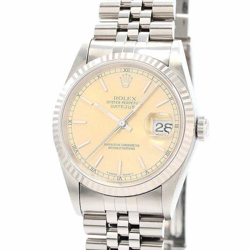【中古】ROLEX OYSTER PERPETUAL DATEJUST 36 ロレックス オイスターパーペチュアル デイトジャスト 36 16234