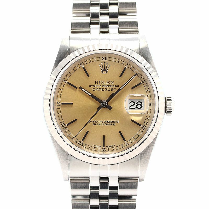 【中古】ROLEX OYSTER PERPETUAL DATEJUST 36 ロレックス オイスターパーペチュアル デイトジャスト 36 16234