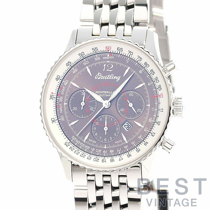 【中古】BREITLING MONTBRILLANT 38 JAPAN EDITION ブライトリング モンブリラン 38 ジャパン エディション A41370(A4137012/Q609/444A)