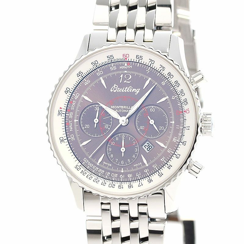 【中古】BREITLING MONTBRILLANT 38 JAPAN EDITION ブライトリング モンブリラン 38 ジャパン エディション A41370(A4137012/Q609/444A)