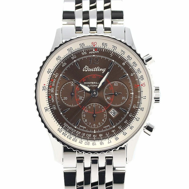 【中古】BREITLING MONTBRILLANT 38 JAPAN EDITION ブライトリング モンブリラン 38 ジャパン エディション A41370(A4137012/Q609/444A)