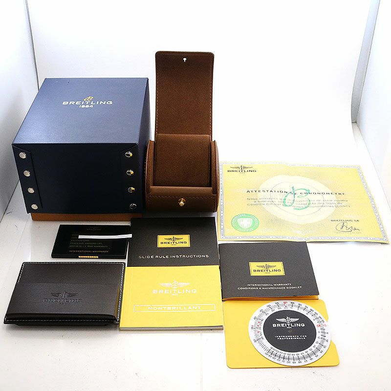 【中古】BREITLING MONTBRILLANT 38 JAPAN EDITION ブライトリング モンブリラン 38 ジャパン エディション A41370(A4137012/Q609/444A)