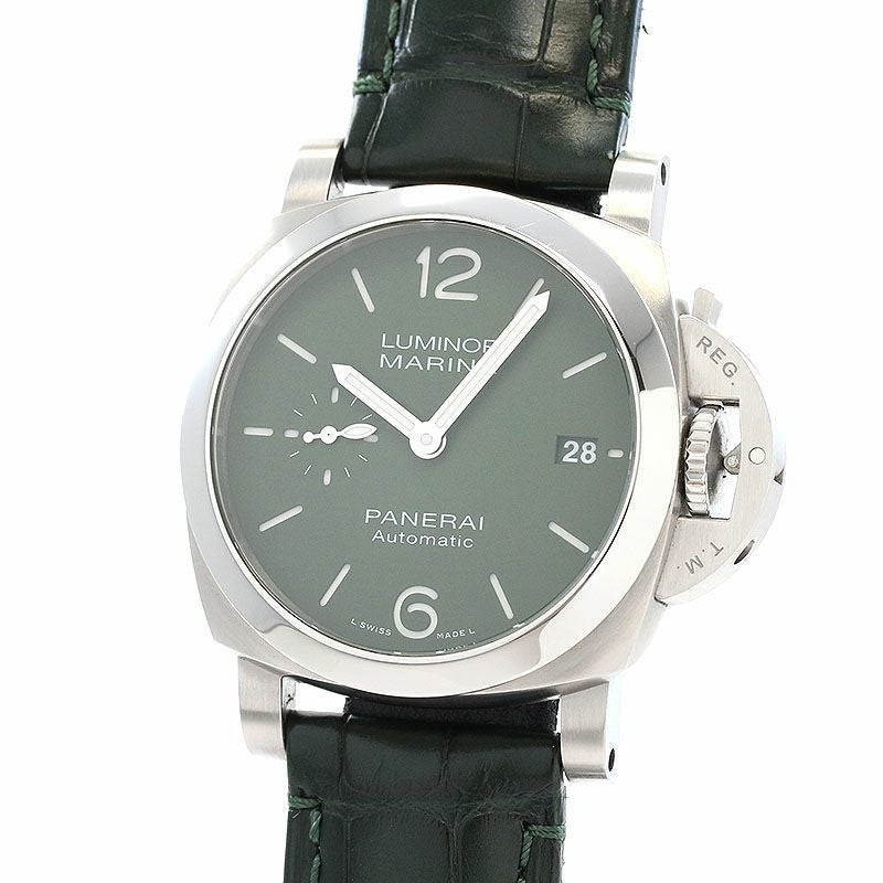 【中古】PANERAI LUMINOR QUARANTA VERDE MILITARE オフィチーネ・パネライ ルミノール クアランタ ベルデミリターレ PAM01304
