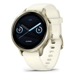 GARMIN Venu 4 41mm Lunar Gold / Bone ガーミン ヴェニュー 4 41mm ルナゴールド / ボーン 010-03013-30