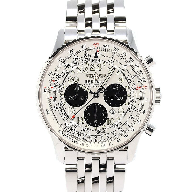 【中古】BREITLING NAVITIMER COSMONAUTE FLYBACK ブライトリング ナビタイマー コスモノート フライバック A2232212/G517/423A (A222G17NP)