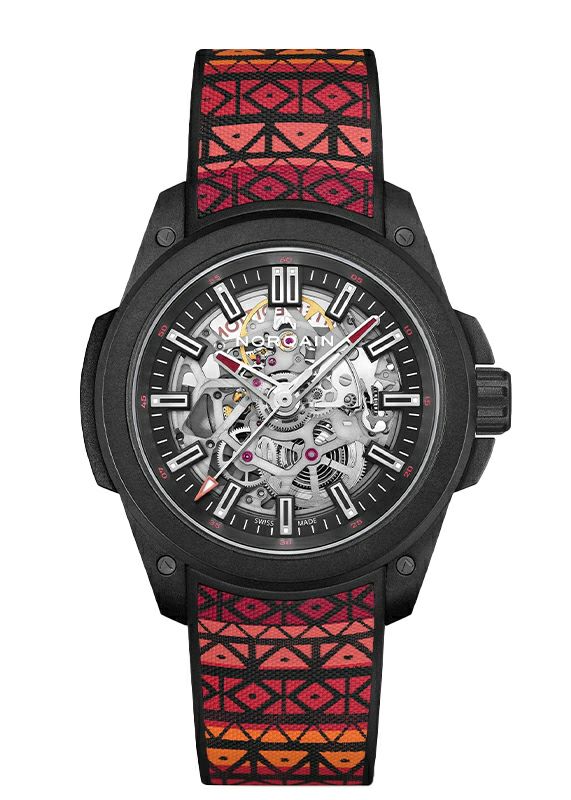 NORQAIN WILD ONE SKELETON 42MM HAKUNA MIPAKA LIMITED EDITION ノルケイン ワイルドワン スケルトン 42MM ハクナ ミパカ リミテッドエディション N3000.07Q17.B24.R01
