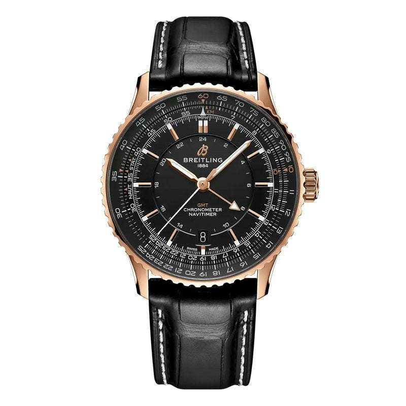 BREITLING NAVITIMER AUTOMATIC GMT 41 JAPAN LIMITED ブライトリング ナビタイマー オートマチック GMT 41 ジャパン リミテッド R323101A1B1P1