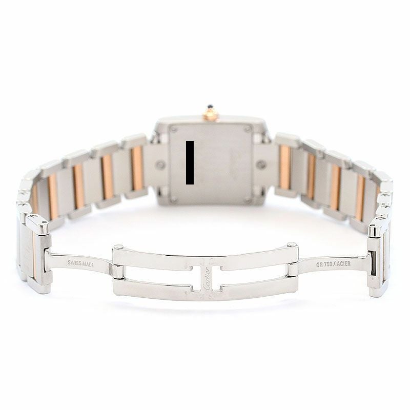 【中古】CARTIER TANK FRANCAISE SMALL MODEL カルティエ タンク フランセーズ SM W51027Q4