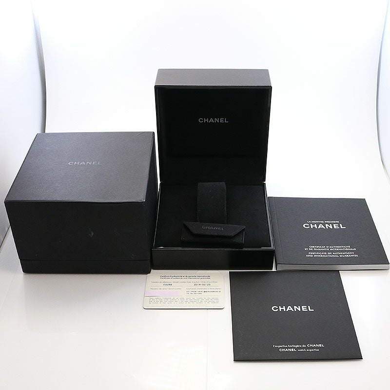 【中古】CHANEL PREMIERE STEEL シャネル プルミエール スチール H3248