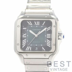 【中古】CARTIER SANTOS DE CARTIER WATCH LARGE MODEL カルティエ サントス ドゥ カルティエ ウォッチ LM WSSA0062