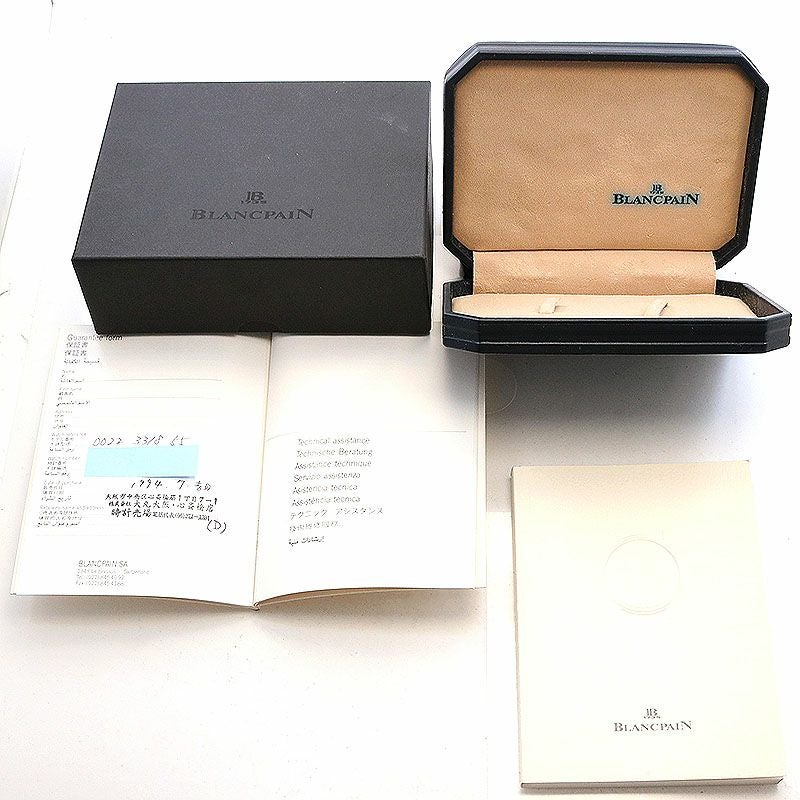 【中古】BLANCPAIN VILLERET ULTRAPLATE ブランパン ヴィルレ ウルトラスリム 0022-3318-55
